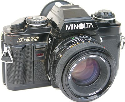 MINOLTAα5700i The Minolta X-570 · Lomography