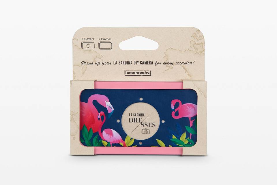 La Sardina 外壳－Midnight Flamingo 图案