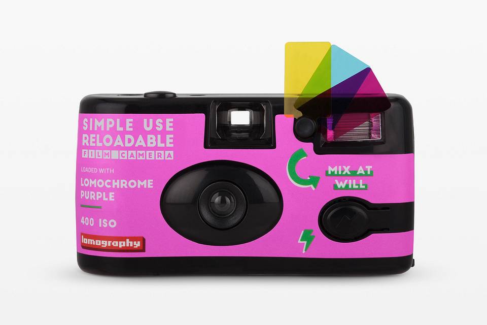 Simple Use 易拍胶片相机－LomoChrome Purple 紫调负片版本