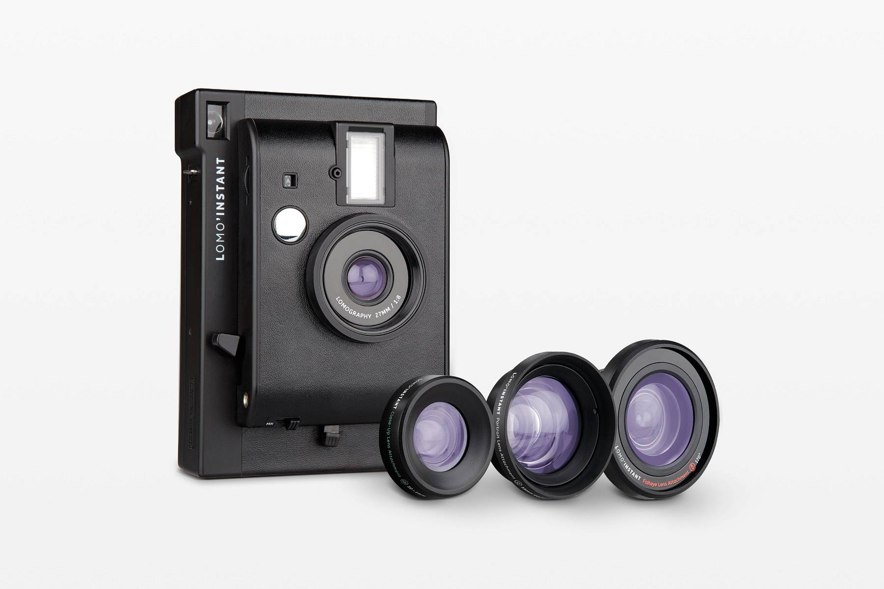Lomo’Instant Black 拍立得相机套装－经典墨黑色