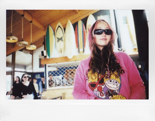 Surfing and Camping with Kalisha Quinlan-Davies and the Lomo'Instant Wide Glass