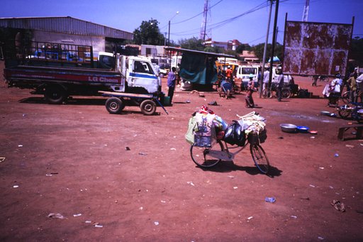 Travelling by bus in Burkina Faso