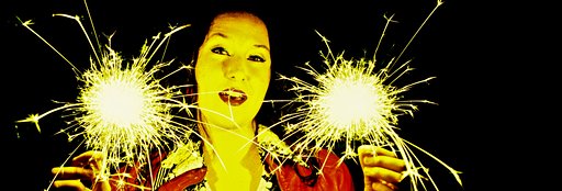 Commitment To Sparkle Motion: Sparkler Portraits and Light Painting