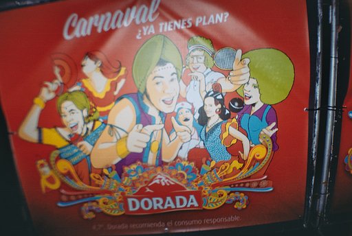 Lomo-Impressions of the Santa Cruz Carnival in Tenerife