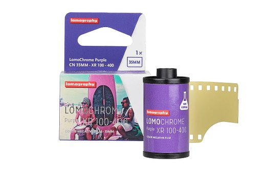 LomoChrome Purple ISO 100–400 35mm 紫調負片