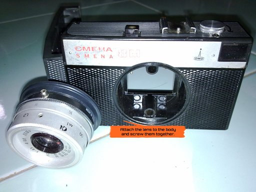 How To Repair Smena 8M Shutter Blade