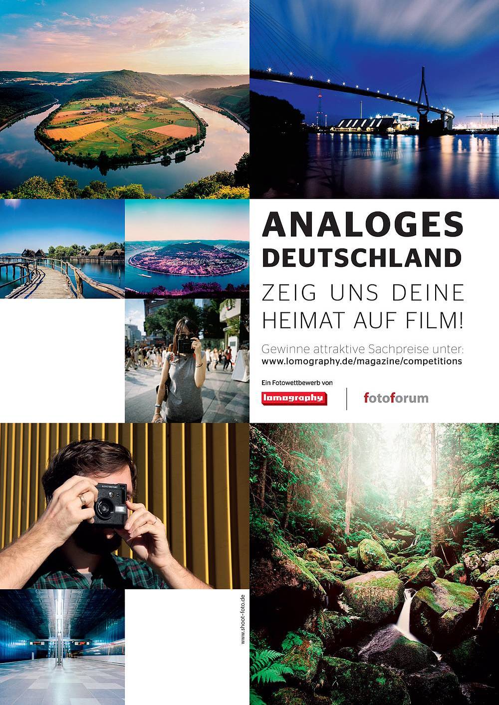 Analoges Deutschland - Zeig Fotoforum und Lomography deine Heimat auf Film!