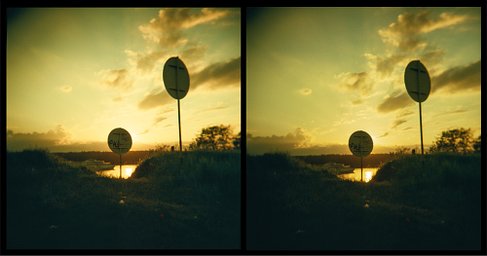 カメラ: Holga 120 3D Stereo Camera · Lomography