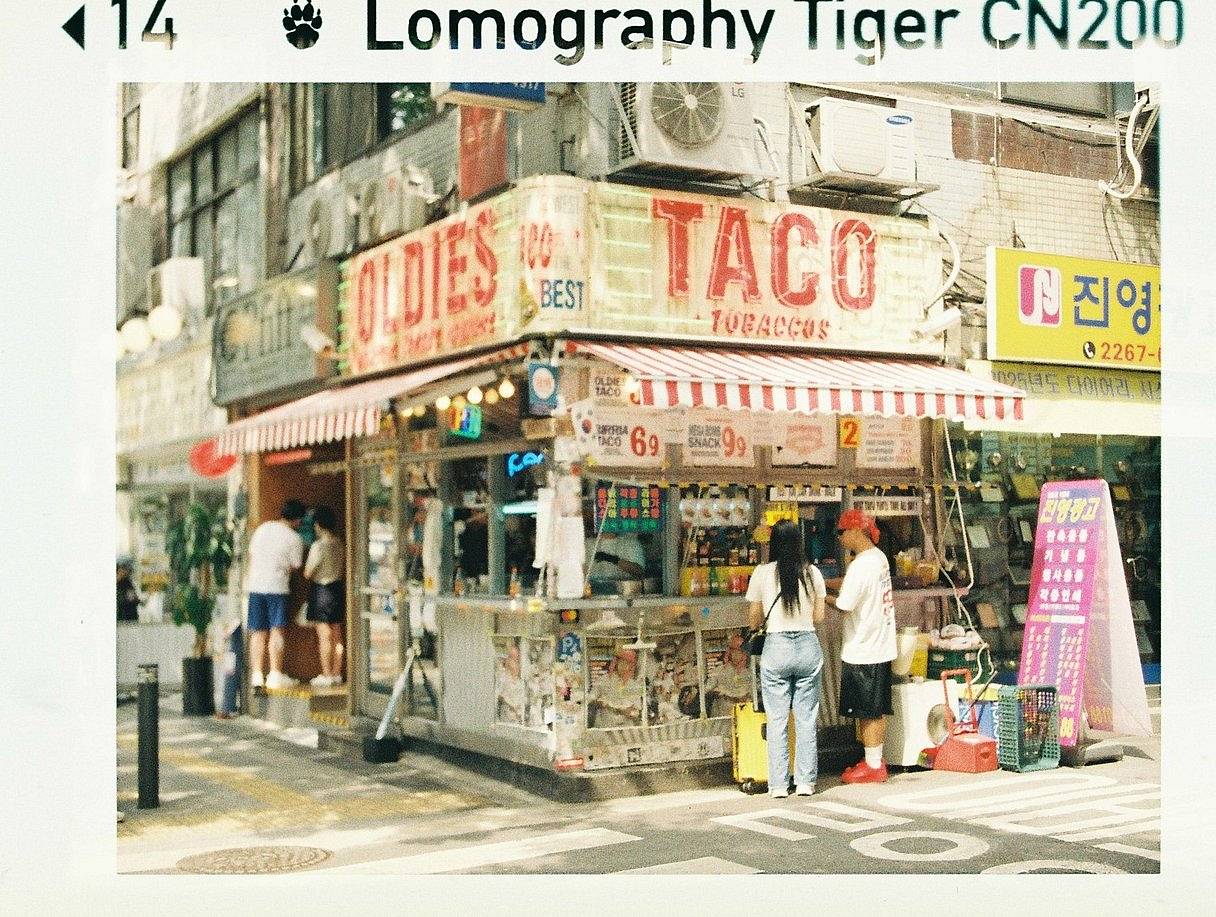 曾经以五金和灯饰店闻名的 乙支路 ，现在已摇身一变成为文化热点。你可以漫步在迷宫般的小巷中，满是复古的招牌、旧工厂改成的时髦咖啡馆，以及隐藏的酒吧。这里非常适合捕捉灰暗的纹理、强烈的阴影，以及拍摄充满情调的都市景色——尤其适合黑白或交叉处理的胶片。（Photo by bogat23k ）