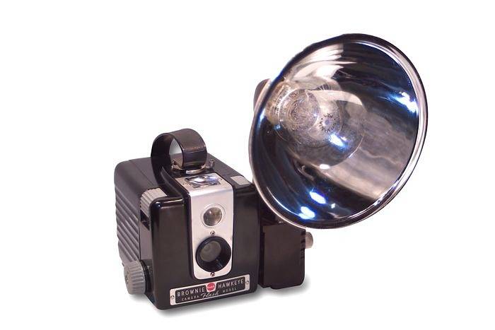 Vieille boîte Kodak brownie flash b Photo Stock - Alamy