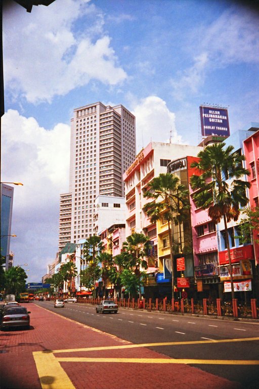 Across the Causeway - Downtown Johor Bahru, Malaysia