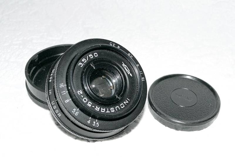 ИНДУСТАР-50 Günstige Objektive: Industar 50-2 3.5/50 (M42) · Lomography