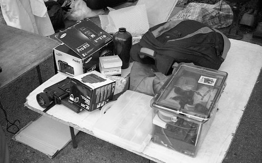 Vintage Camera Bazaar at Sungei Road Flea Market