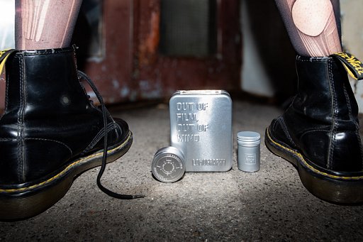 Tin Can for 110 Negatives