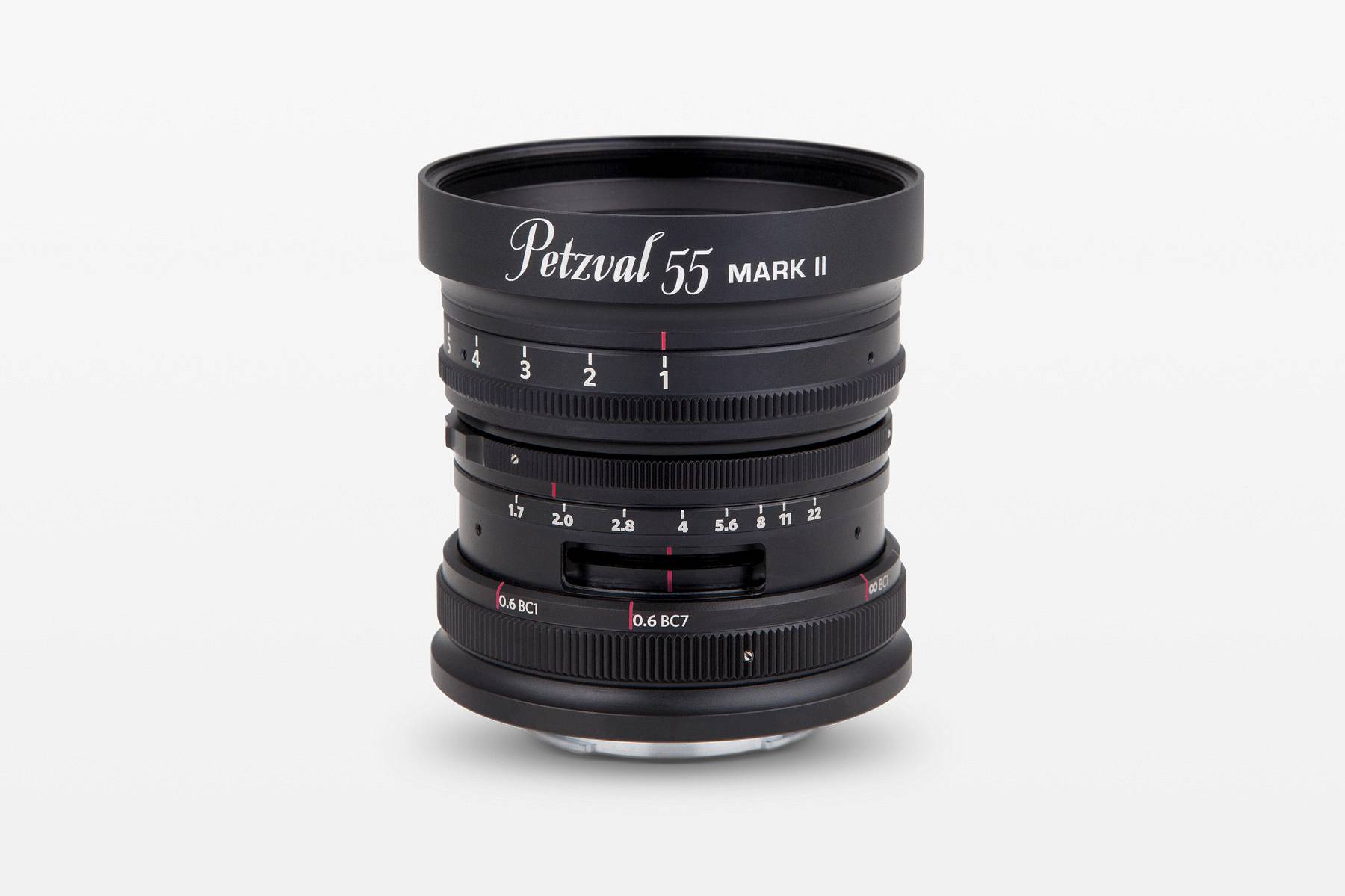 Petzval 匹兹伐 55 mm f/1.7 MKII 散景调控无反艺术镜头 - 黑铝版 - Canon RF 卡口