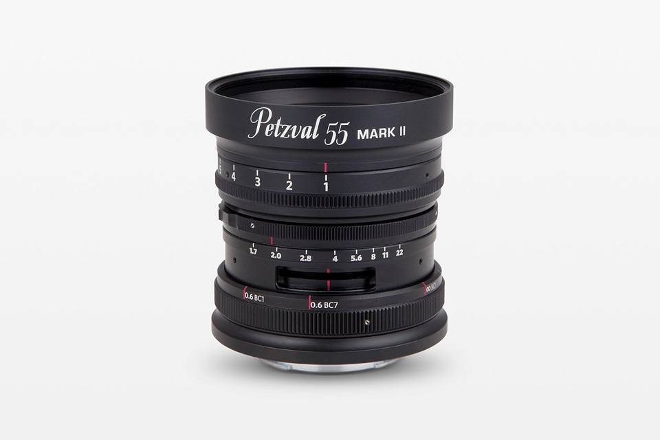 New Petzval 55mm f/1.7 MKII 匹兹伐艺术镜头－黑铝款（索尼 E 卡口）