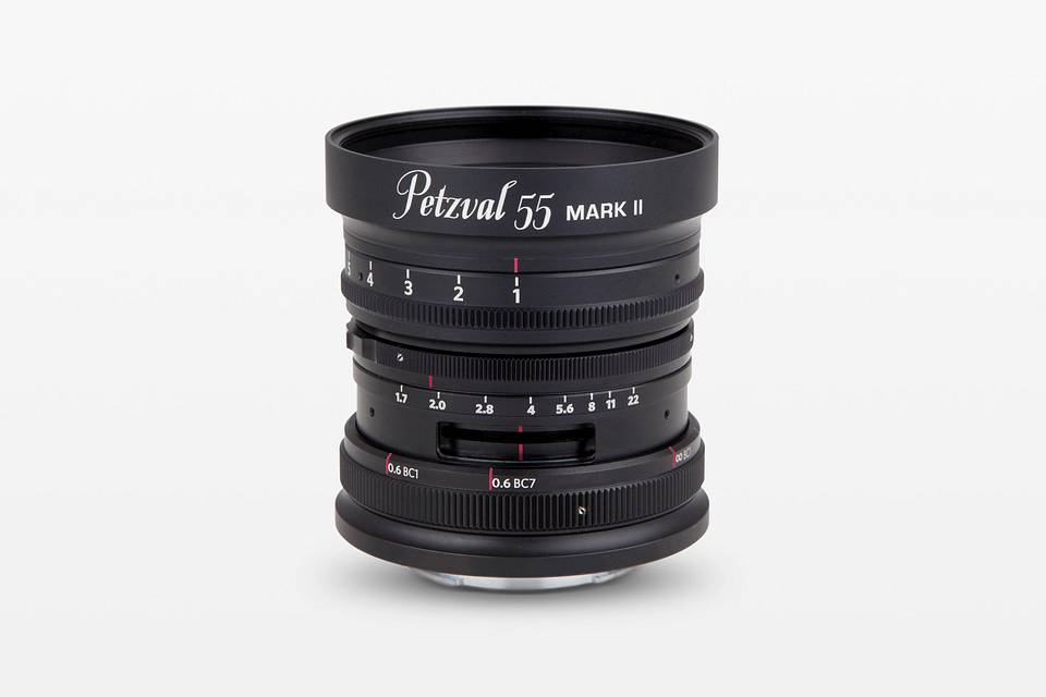 Petzval 匹兹伐 55 mm f/1.7 MKII 散景调控无反艺术镜头 - 黑铝版 - Canon RF 卡口