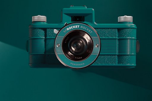 Sprocket Rocket 35 mm Panoramic Camera Peacock