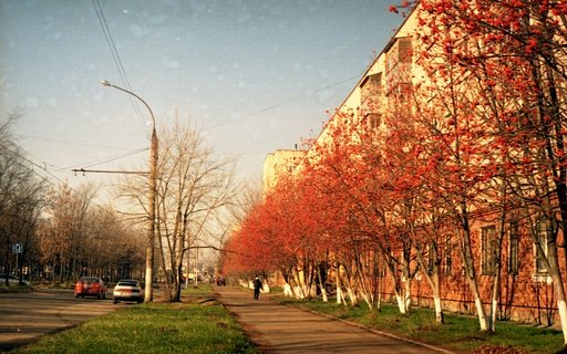 ФЭД 5В. Советский железный дедушка в хрупких женских руках.