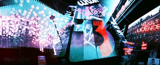 LomoChrome Purple Panoramics with the LC-Wide