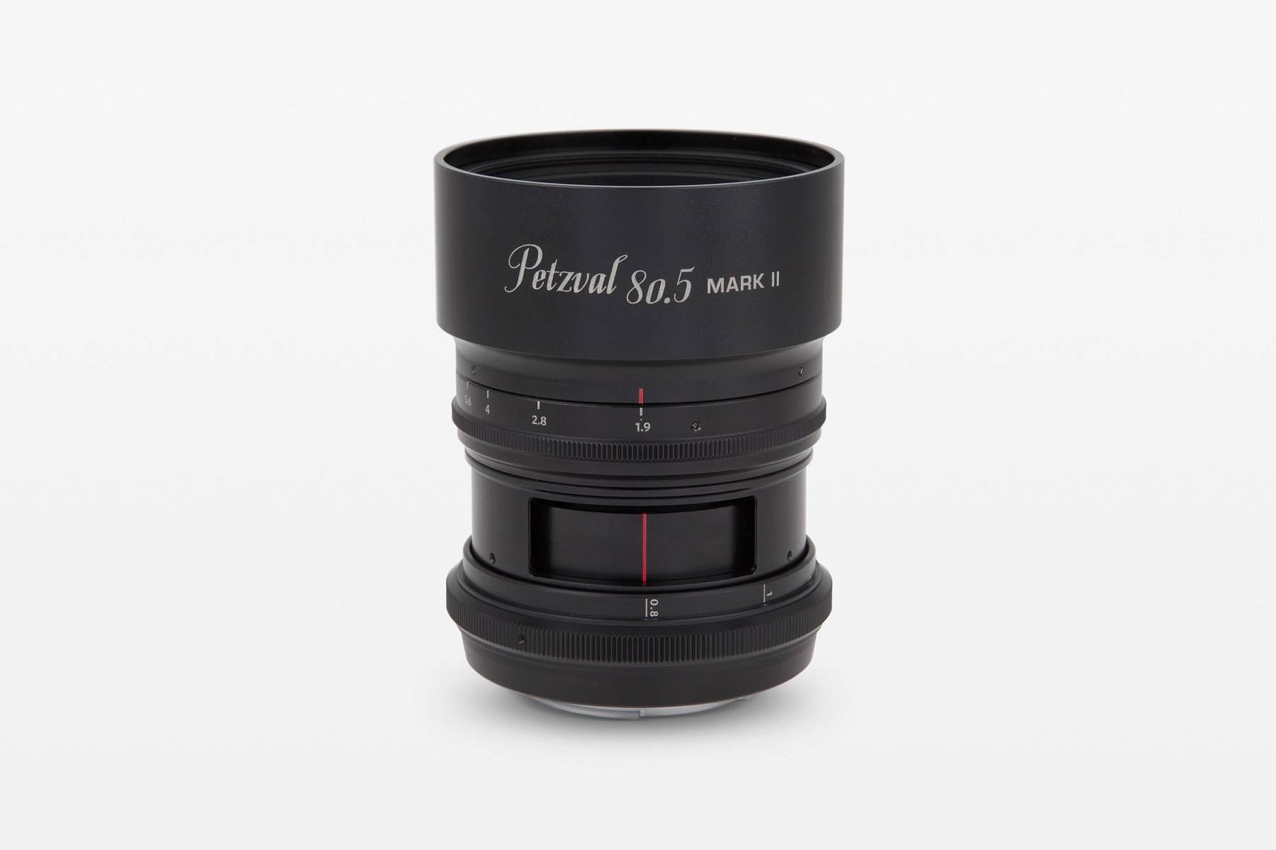 Petzval 匹兹伐 80.5 mm MKII f/1.9 散景调控艺术镜头 - 黑铝版 - Canon EF 卡口