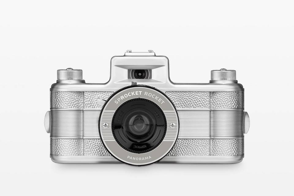 Sprocket Rocket 齿孔火箭 135 胶片相机 - 星际银版本