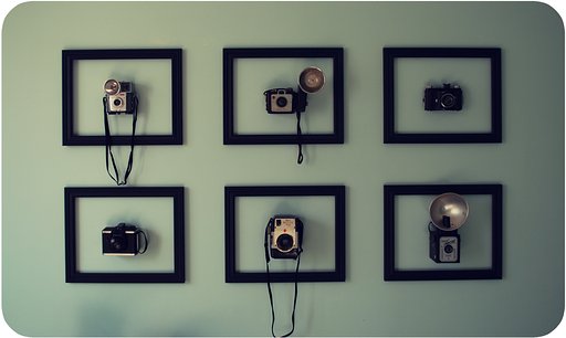 DIY Framed Camera Display