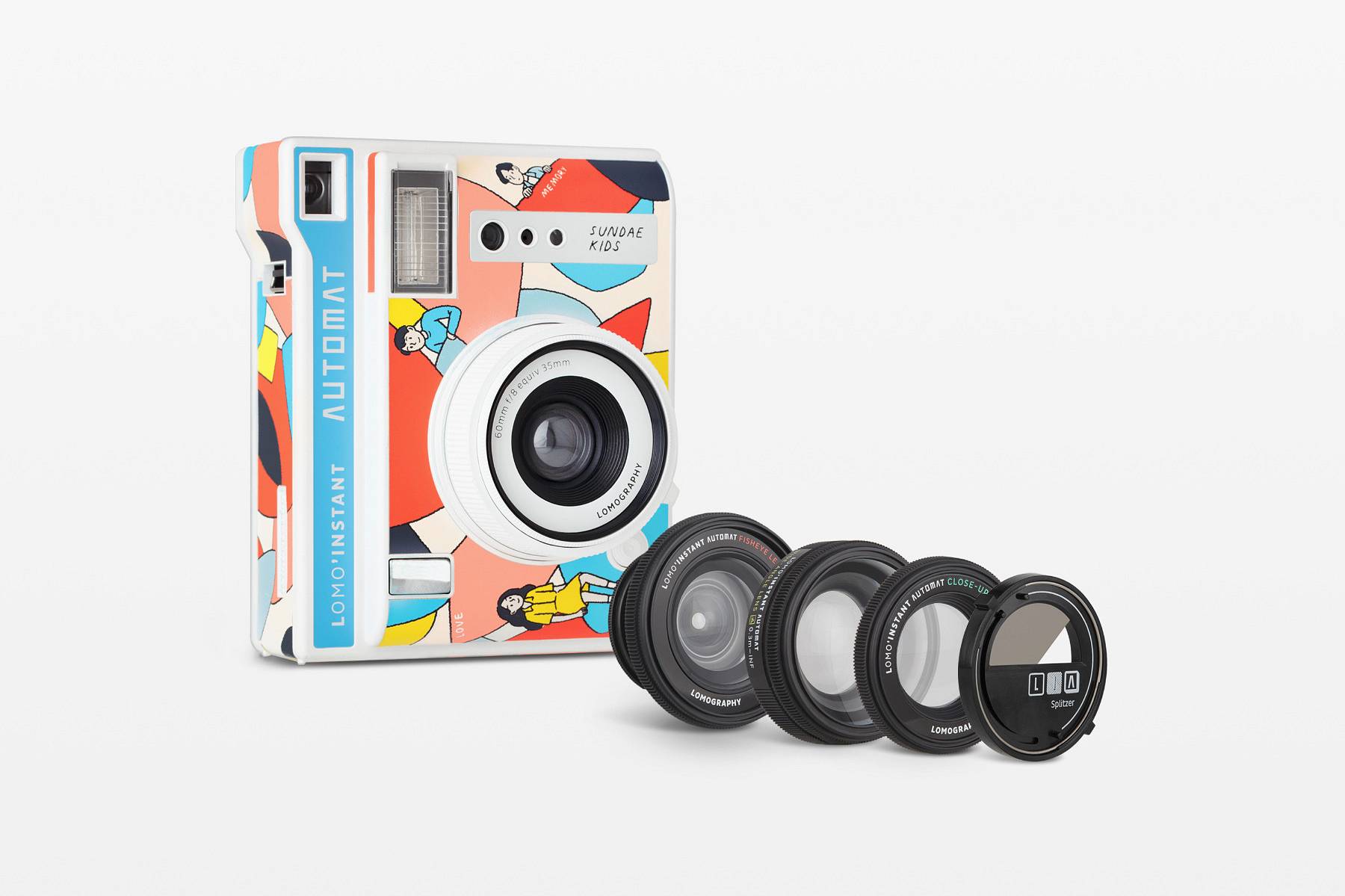 Lomo'Instant Automat 自动拍立得相机 - Sundae Kids 恋爱二三事限量版