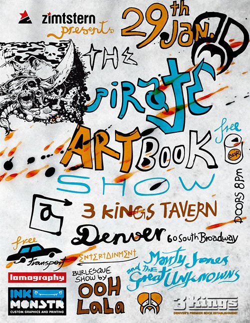 LomoAmigo Event - Pirates Movie Crew Book Art Show Denver