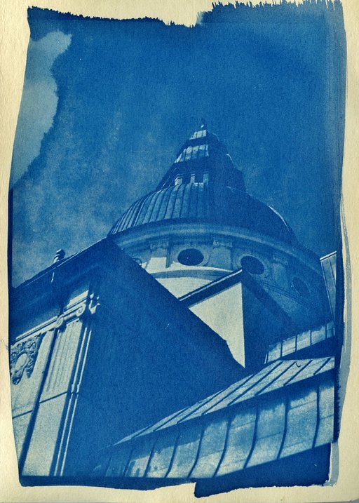 12 Months, 12 Projects: Cyanotypes for August
