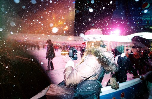 Festive Fun in New York with the Lomography x Zenit Petzval Lens