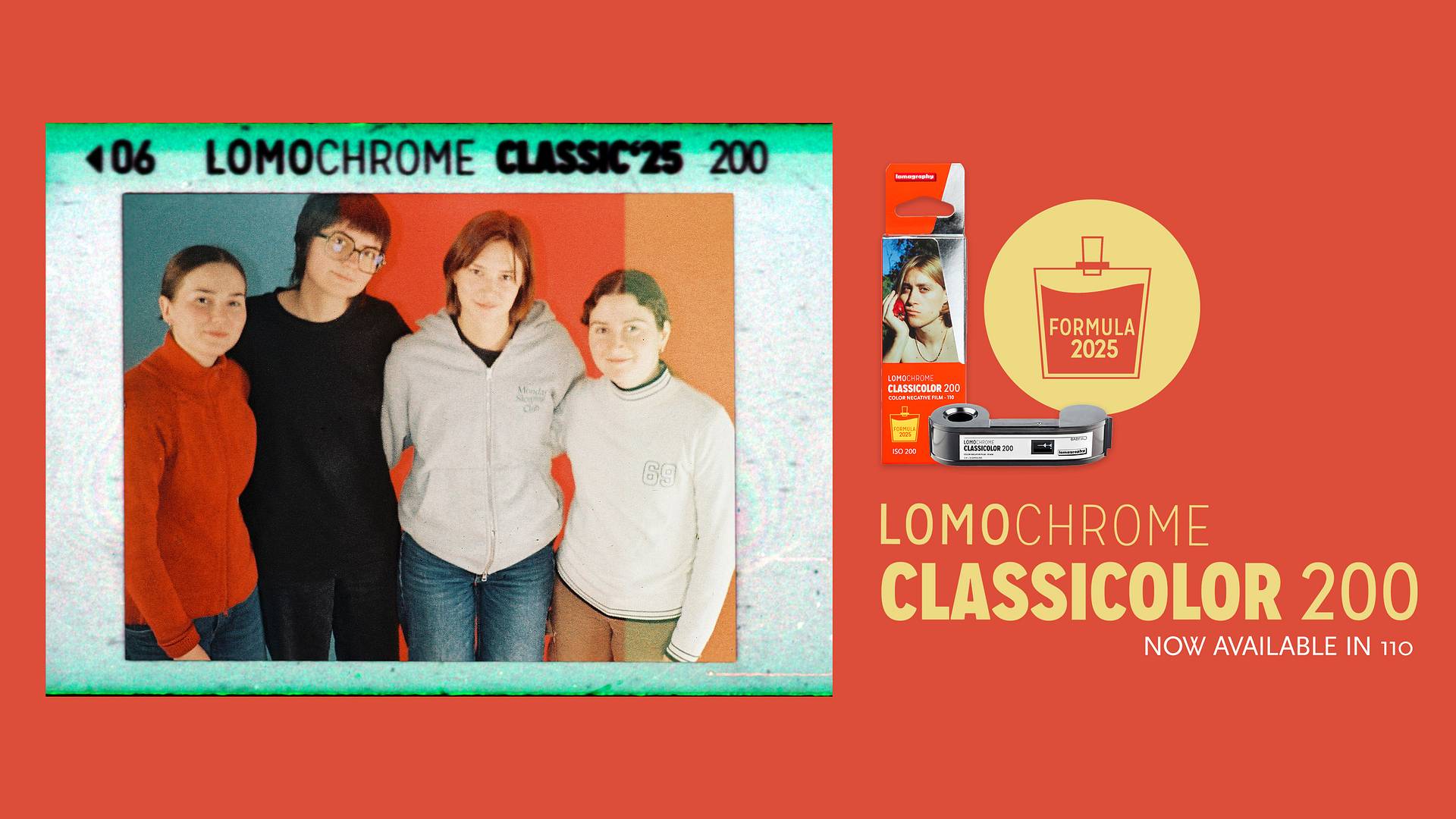 新品登場｜LomoChrome Classicolor ISO 200 110 彩色負片