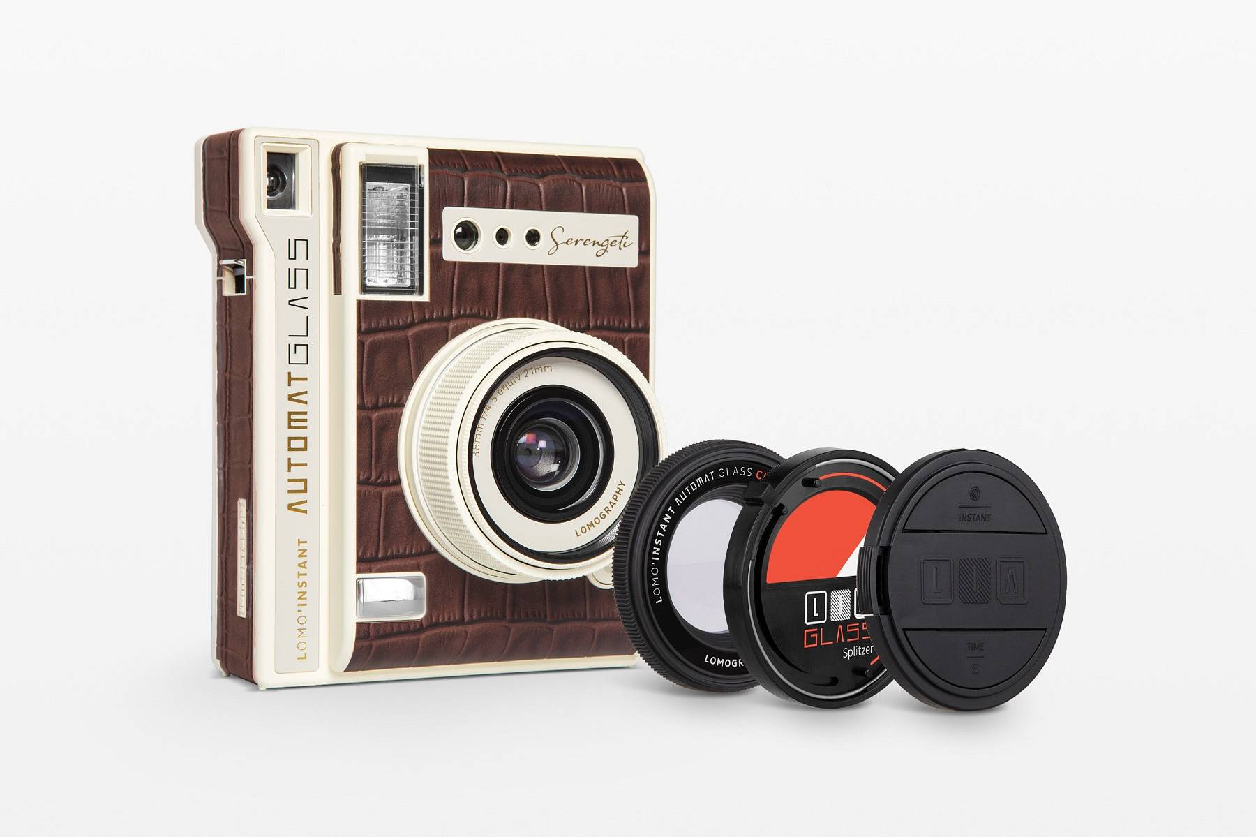 Lomo'Instant Automat Glass 广角玻璃镜头拍立得相机－Serengeti 原野特别版