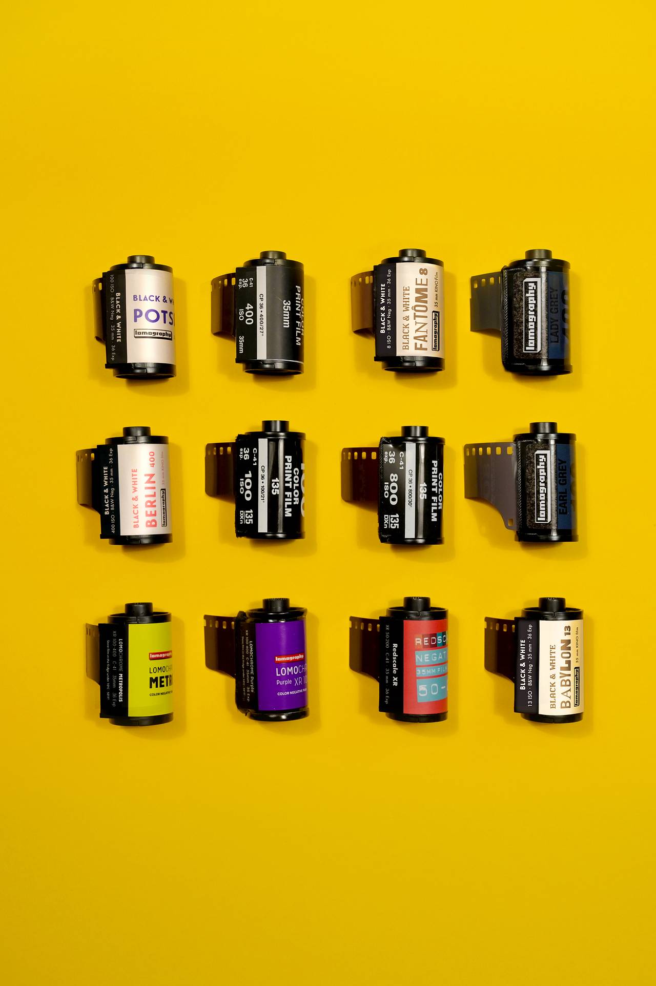 使用 135 胶片 － 进行方便的实验。 了解更多 Lomography 独特的 135 胶片系列