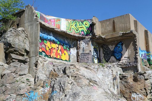 Around the World in Analogue: Graffiti Ruins in Vargön