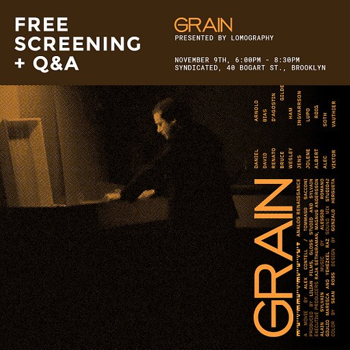 GRAIN: Free Movie Screening + Q&A