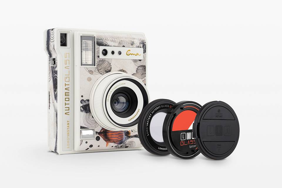 Lomo’Instant Automat Glass 广角玻璃镜头拍立得相机-Ema 琳派特别版