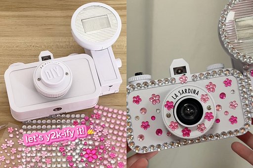 Sparkle and Shine: @bydenise Bedazzles the La Sardina DIY 35 mm Film Camera