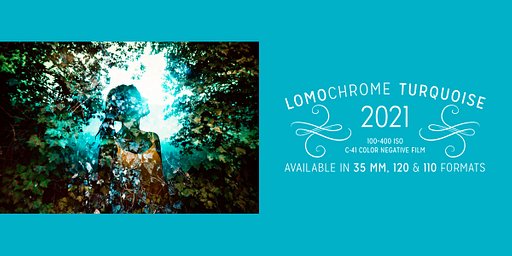 【立馬預訂】LomoChrome Turquoise ISO 100-400 藍調特效底片－2021 新配方
