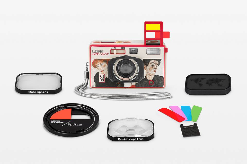LomoApparat 21mm 阿帕赫超广角胶片相机 - 席勒红特别版