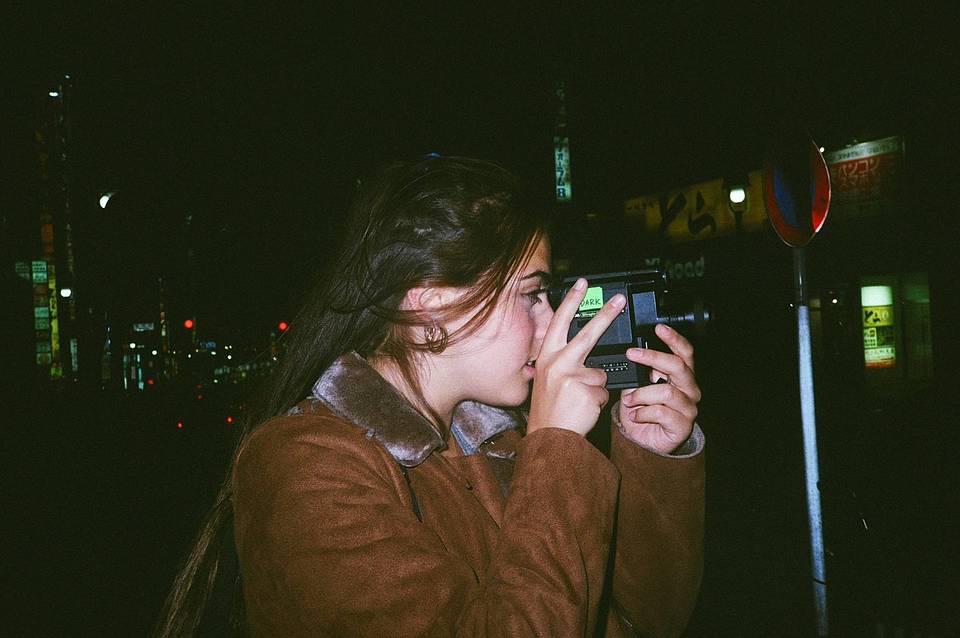 Photos shot by HINDS with the Lomo LC–A+