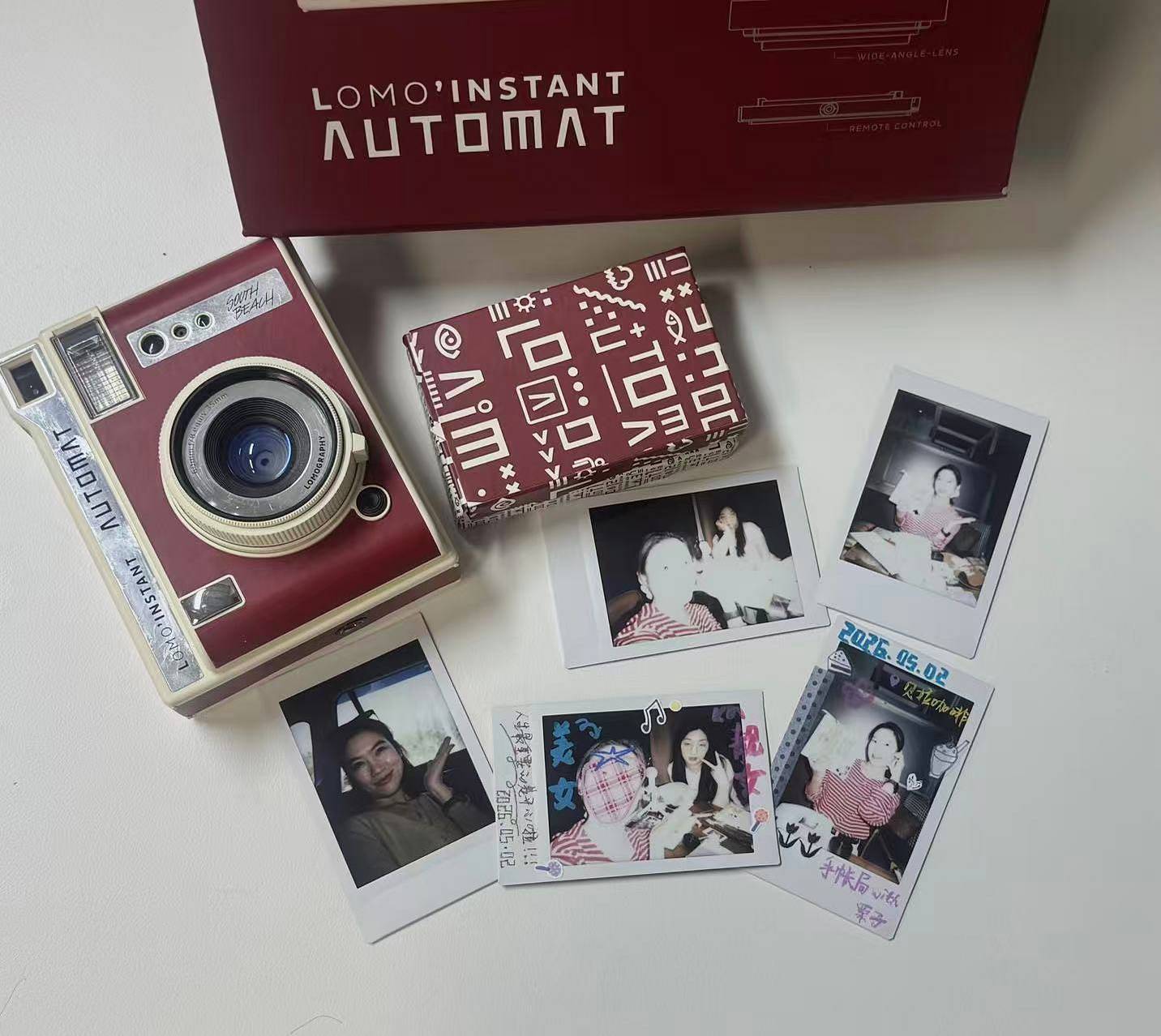 红豆泥 dd 使用 Lomo’Instant Automat 自动拍立得相机 拍摄