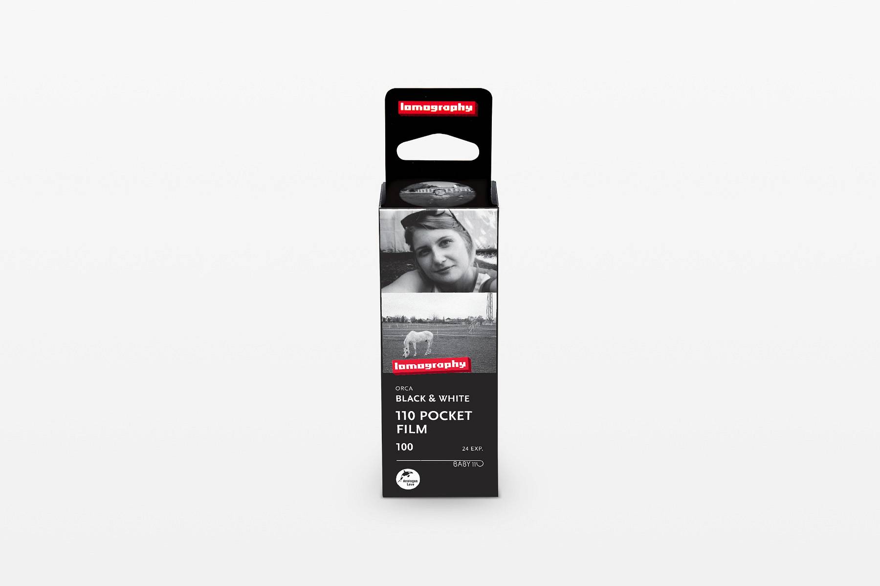 Lomography B&W Orca 110 黑白胶卷