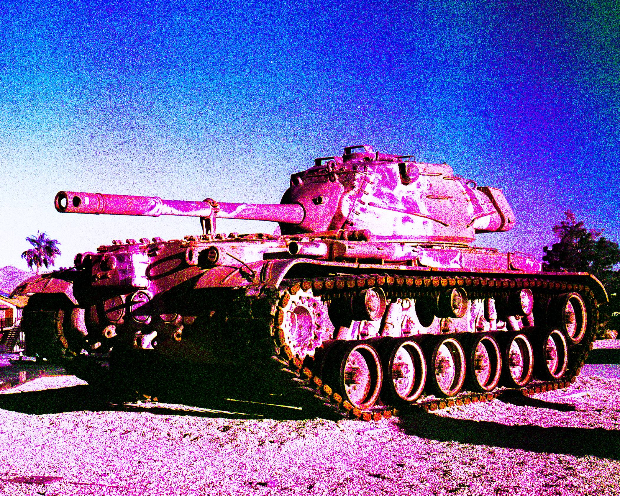 Purple Wasteland and Turquoise Desert: Drew Rhodes · Lomography