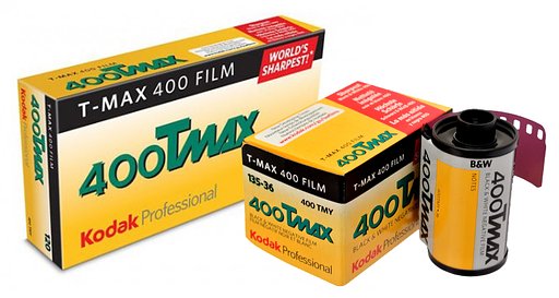Pellicole Da Amare:  Kodak T-Max 400