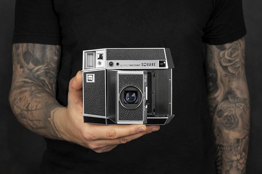 Lomo’Instant Square Glass Camera & Accessories New Black Edition