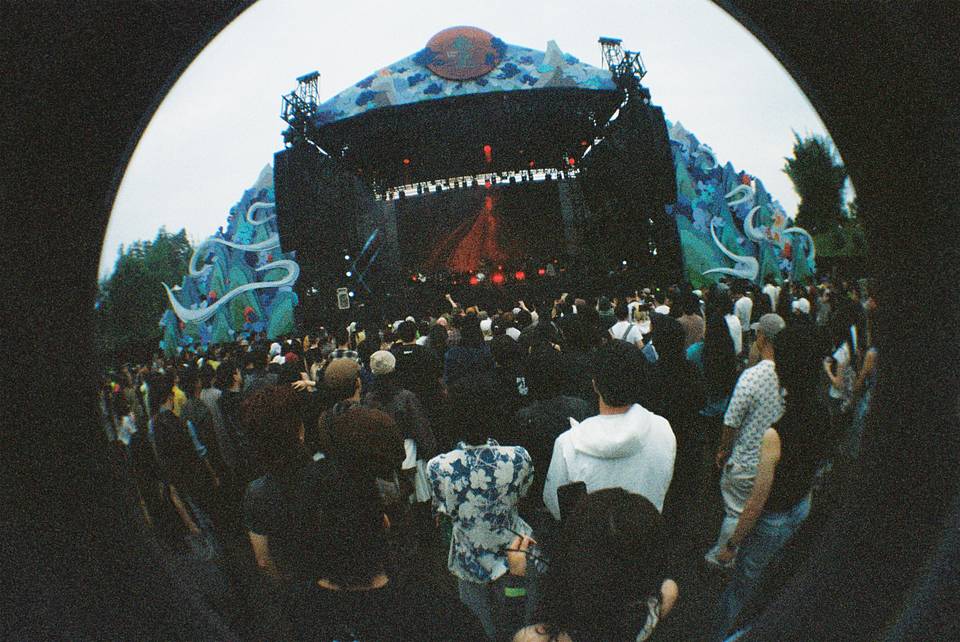 © 饼干， 春游音乐节 | 使用 Fisheye No.2 135 第二代鱼眼胶片相机 &amp; Lomography Color Negative ISO 800 135 彩色负片胶卷 拍摄