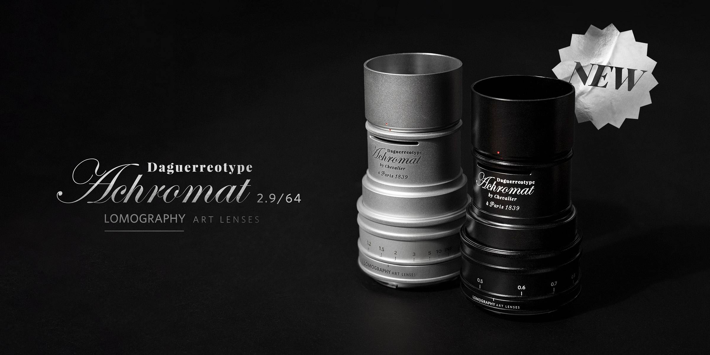 Daguerreotype Achromat 2.9/64がアルミ素材になって帰ってきました 