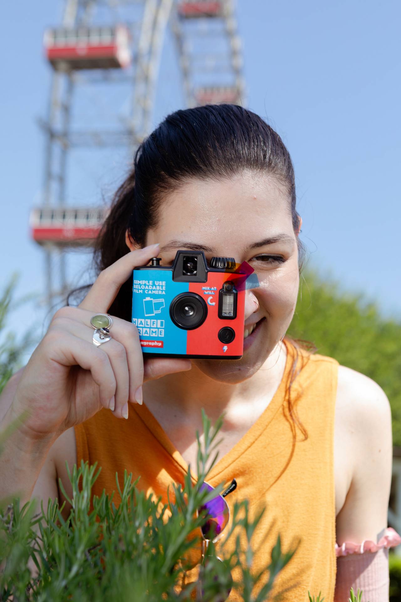 Half-frame Simple Use Reloadable Film Camera LomoChrome