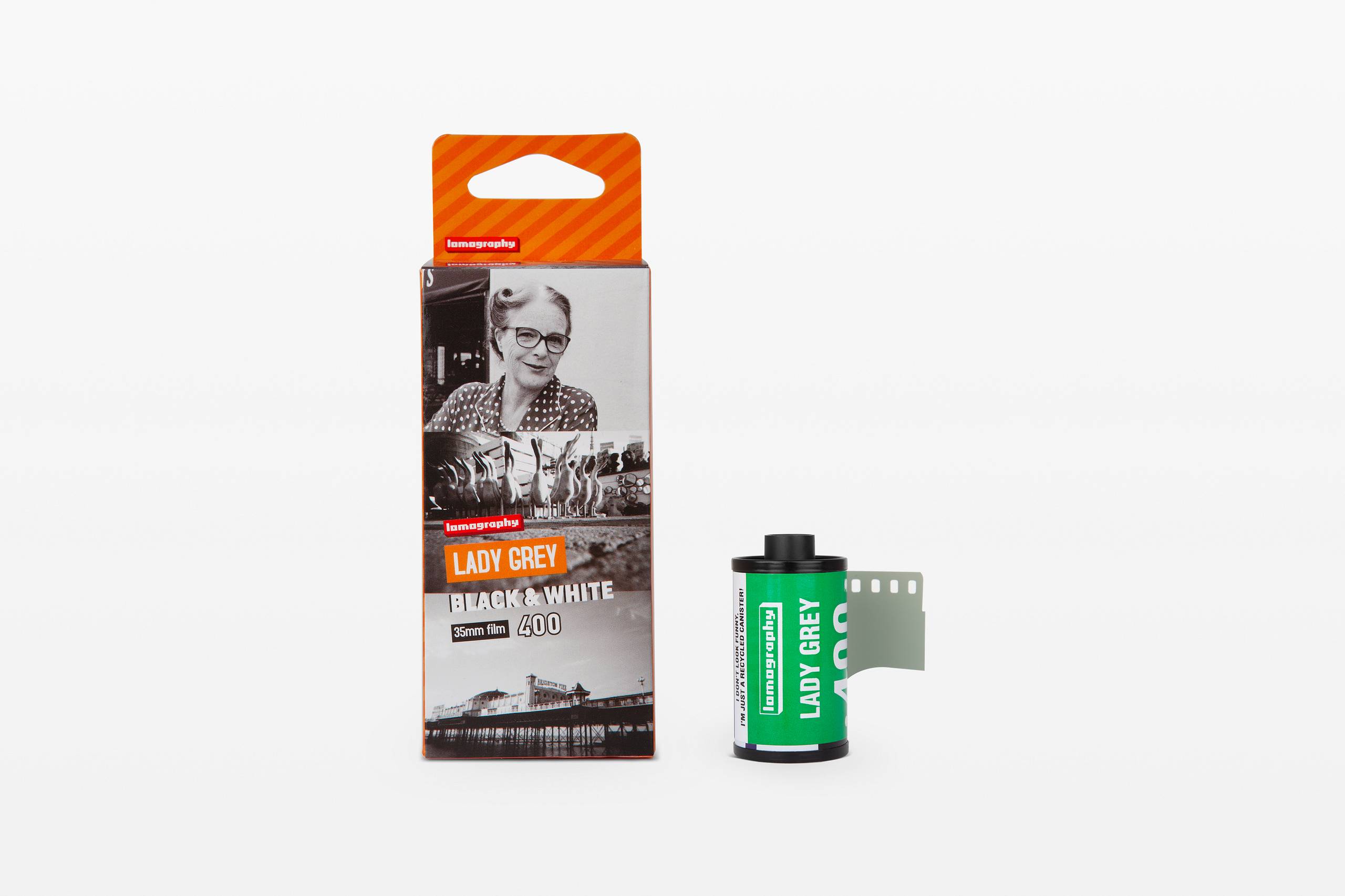 Lomography B&W Lady Grey ISO 400 135 黑白胶卷（三卷）
